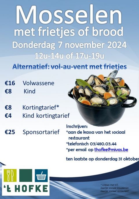 Affiche Mosselen