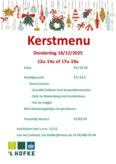 Kerstmenu