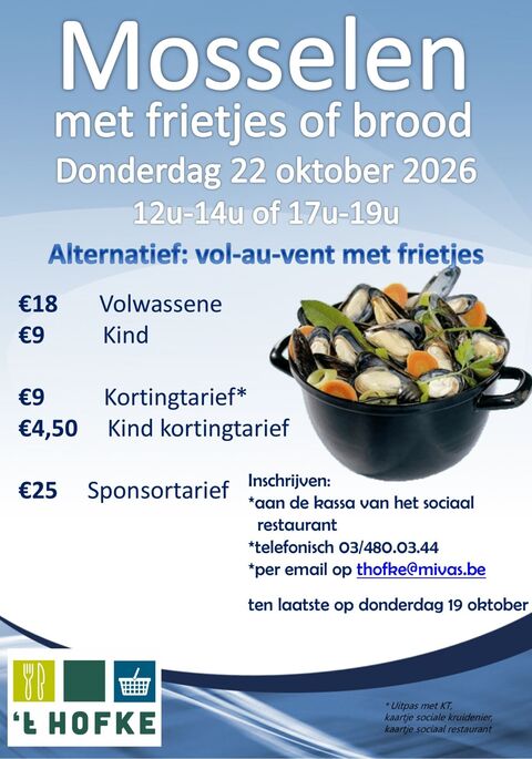 Affiche Mosselen 2026